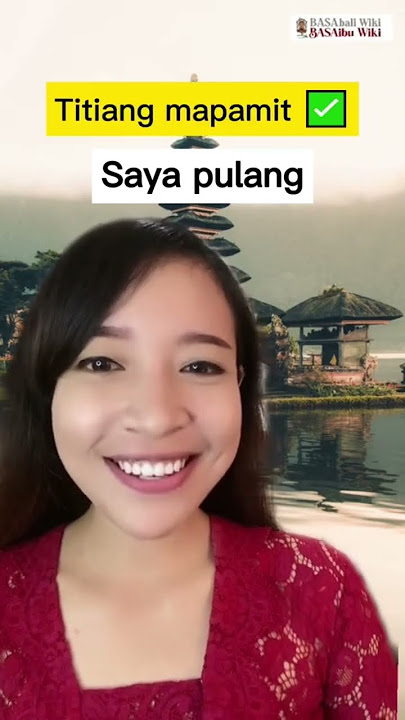 Kekeliruan dalam bahasa Bali #basabaliwiki #bahasabali