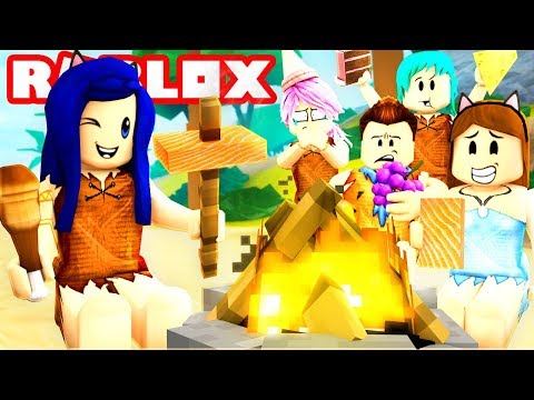 Eating All The Food On A Stranded Island Roblox Booga Booga Youtube - ooga booga villiage roblox