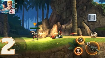 Garena Contra Returns - Gameplay Walkthrough Part 2 - Story mode 2-3   (Android, iOS)