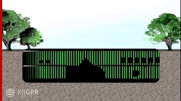 High resolution GPR B-Scan