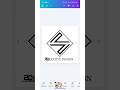 Professional Monogram Logo Design Tutorial | Canva Shorts