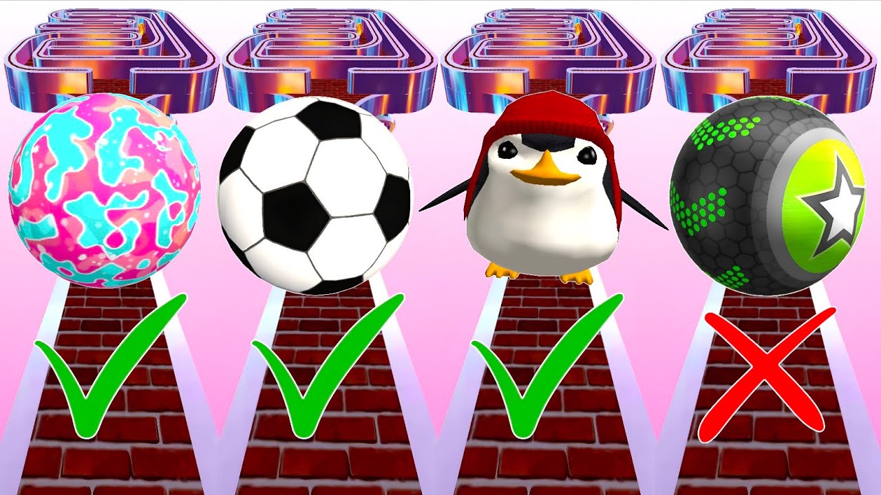 New Insane Ball Rolling Games 3D 🔥 Going Balls Difficult Levels Challenge! Speedrun Android Gameplay