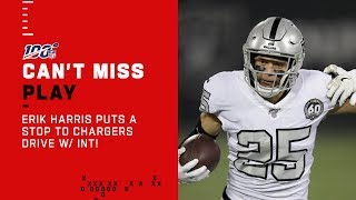 The raiders get an early interception off of philip rivers on opening
drive. los angeles chargers take oakland during week 10 2...