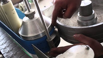 Adjusting video of glue labeling machine automatic paste labeler applicator