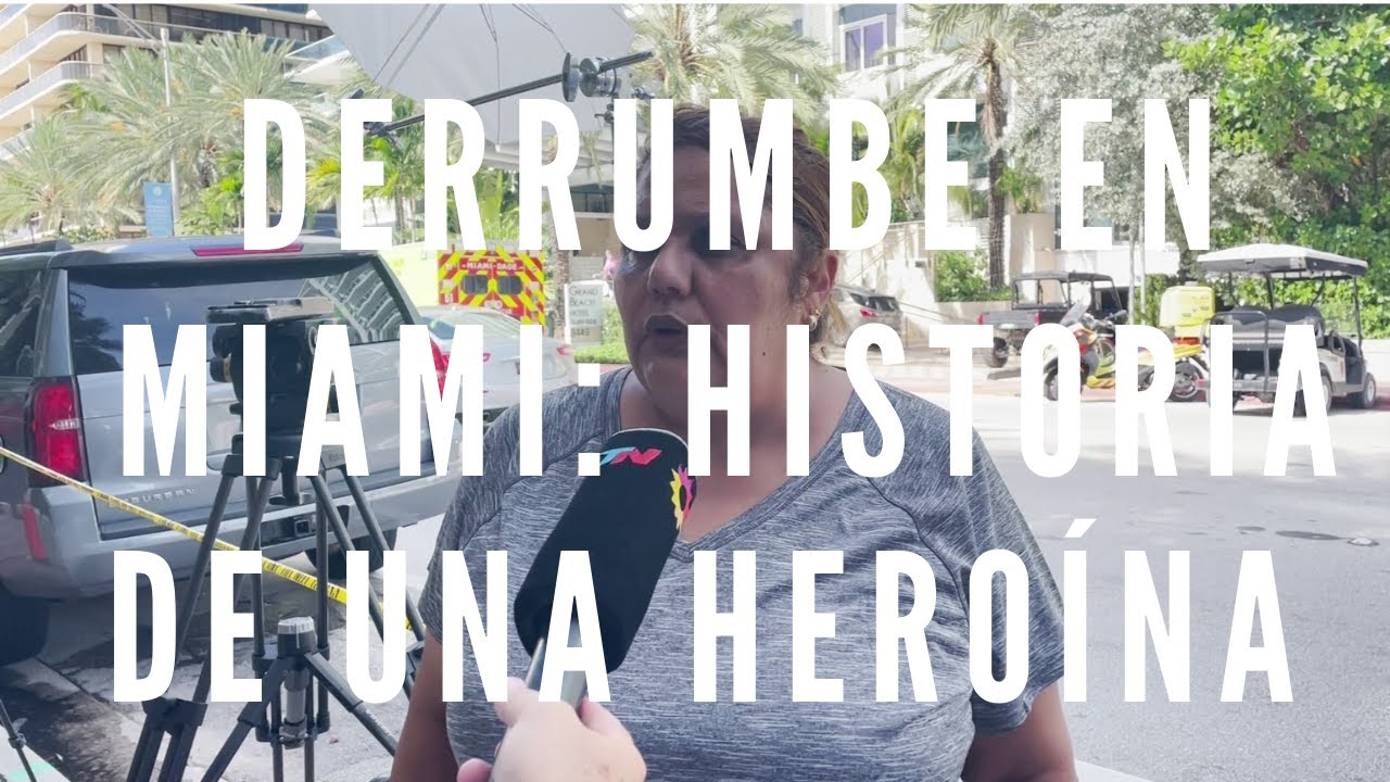 Derrumbe en Miami I La heroína hondureña que no abandonó a la anciana que cuidaba.