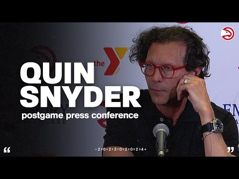 Hawks vs. Hornets Postgame Press Conference: Quin Snyder
