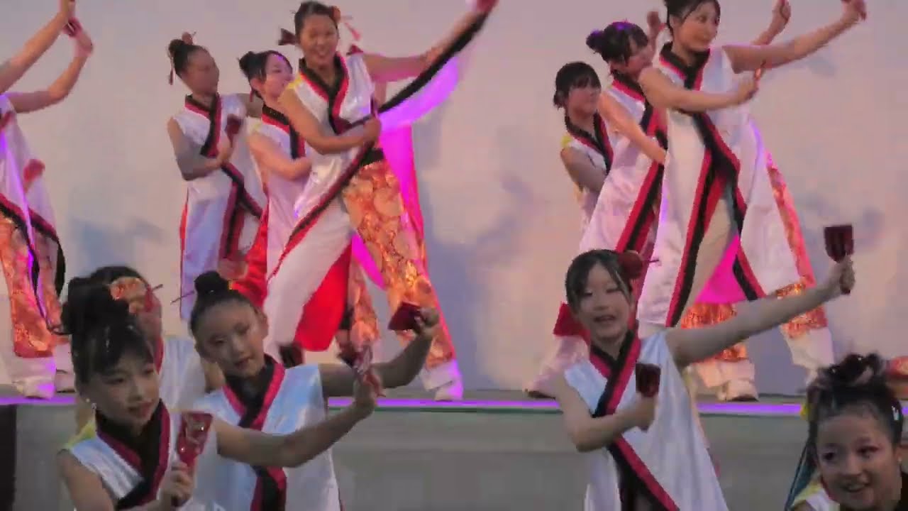 ミッキー新体操クラブ連「第５７回さぬき高松まつり」総踊り自由連演舞