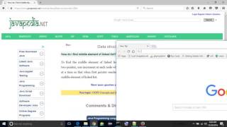 How do I find middle element of linked list | javapedia.net