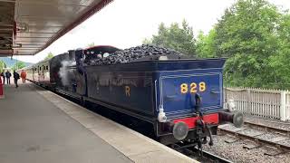 Caledonian Railway 828 at Aviemore