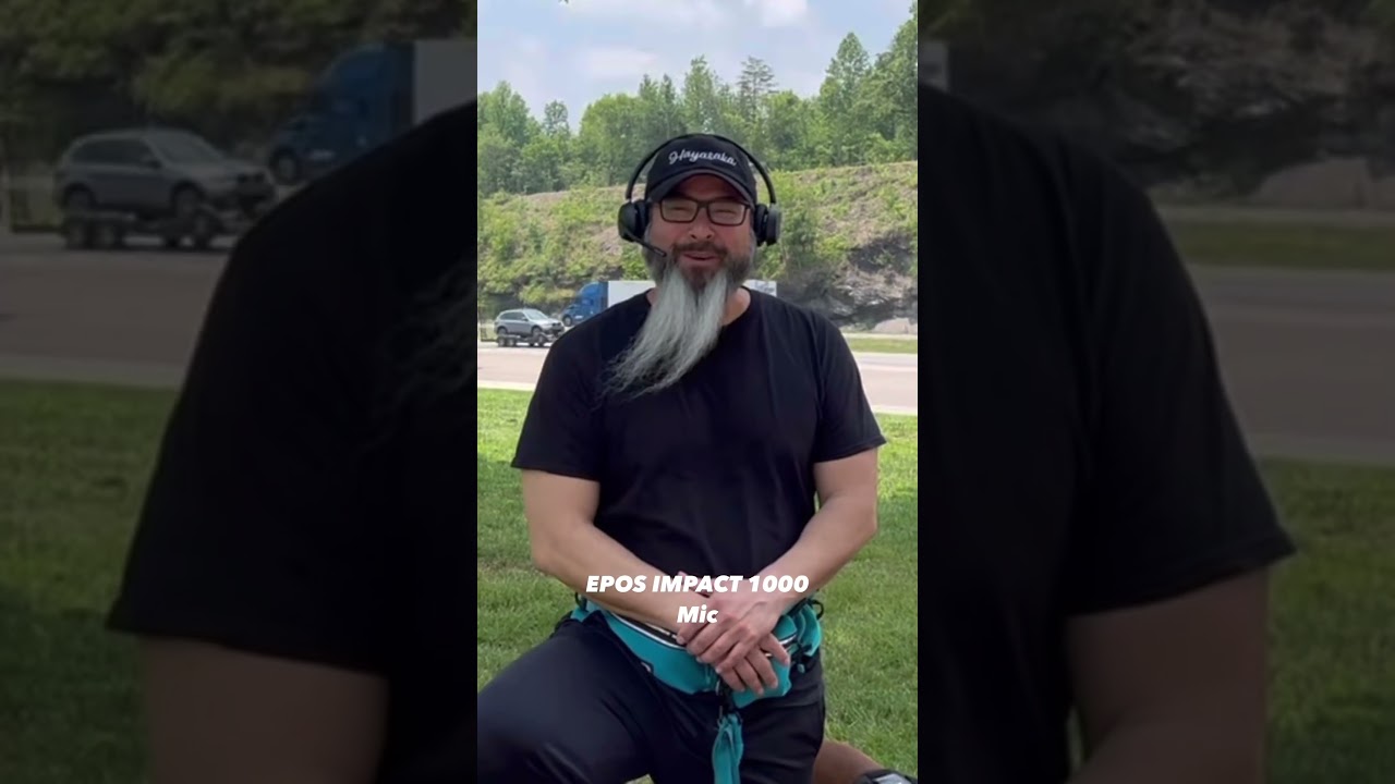 How good is the EPOS IMPACT 1000 Mic in a Noisy Rest Area?