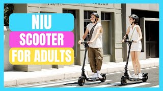 Niu Electric Scooter Speed, Power, And Portability In One