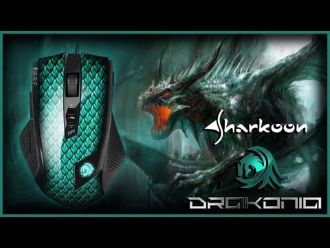 Sharkoon Drakonia Gaming Laser Mouse.Обзор. Русский язык.