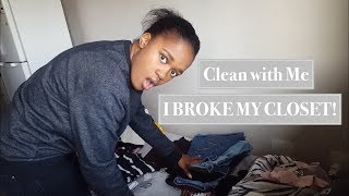 Decluttering My Closet | Deep Cleaning My Closet