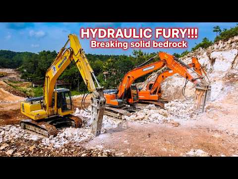 Total Mechanical Warfare! 8 Heavy Fleet Cut Through Solid Hill