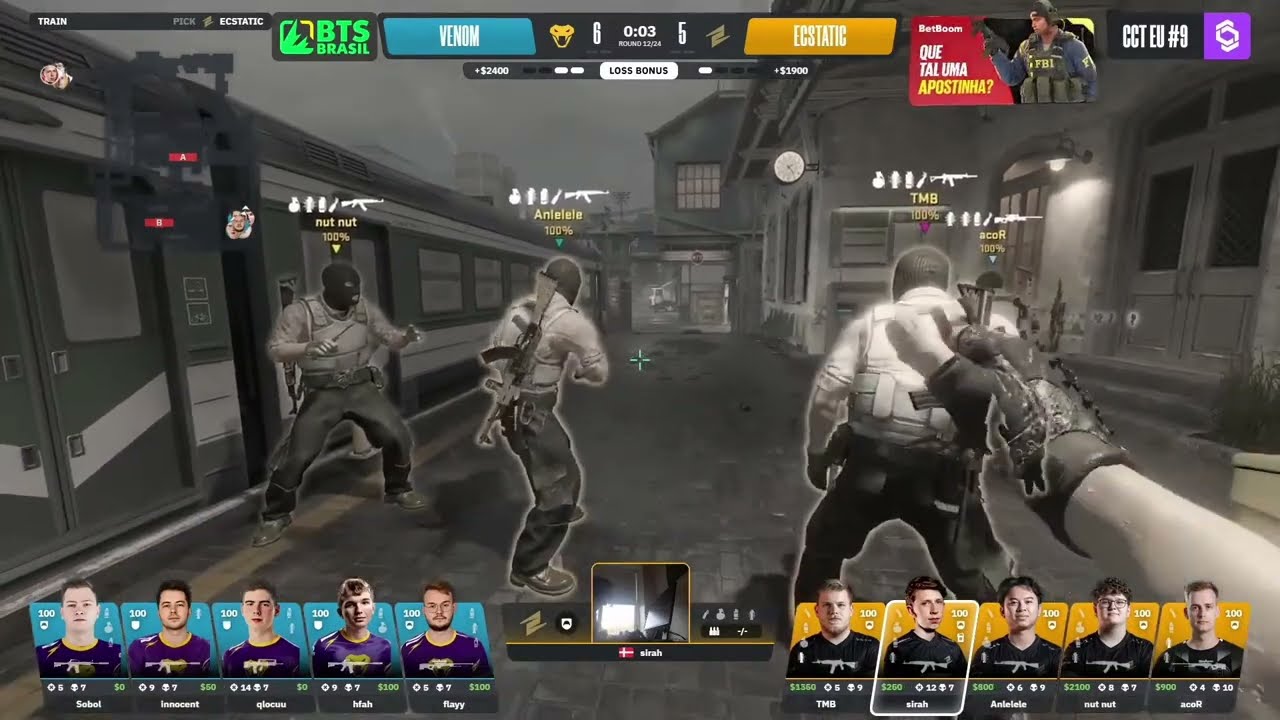 LIVE: Venom vs Nemiga - CCT Season 3 Europe Series 9 Grand Final !ExitLag