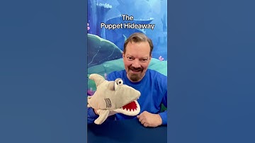 Puppet of the Day - Shark puppet made by Living Puppets - The Puppet Hideaway with Eric Thomsen