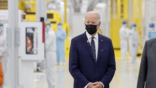 Biden tours semiconductor plant in South Korea amid U.S. chip shortage