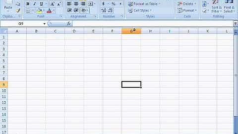 Part 1 1   Introduction of Microsoft Excel 2007