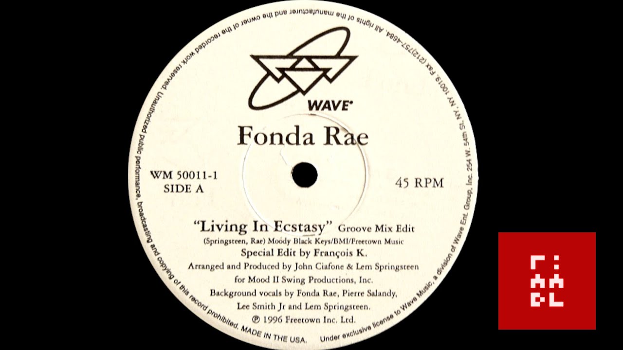 FONDA RAE 『LIVING IN ECSTASY』 WAVE Fonda Rae – Living In Ecstasy - YouTube