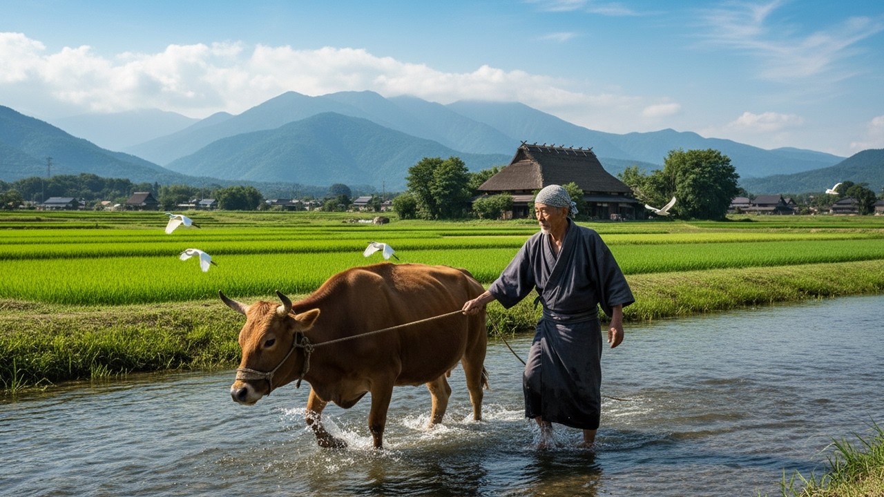 How People Lived in a Traditional Japanese Village | Rural Life