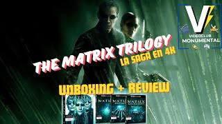 THE MATRIX | LA SAGA EN BLU RAY 4k | UNBOXING Y REVIEW |