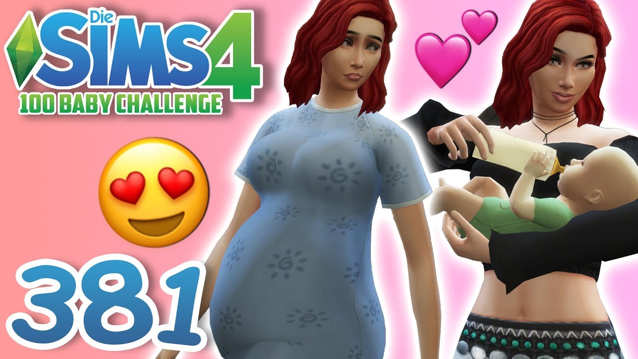 Die Sims 4 100 Baby Challenge 381 OMG! DIE BABYS KOMMEN... 😍💘 YouTube