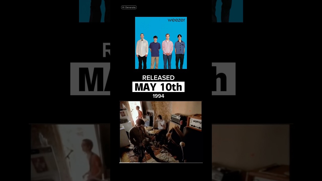 WEEZER : 31 Years of the BLUE ALBUM #weezer #thisdayinmusic