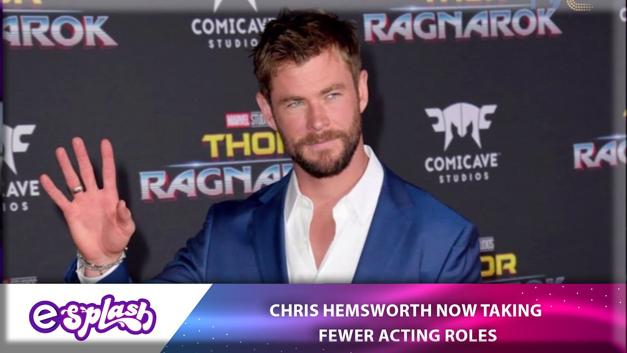 Chris Hemsworth to take break from acting after Alzheimer's revelation