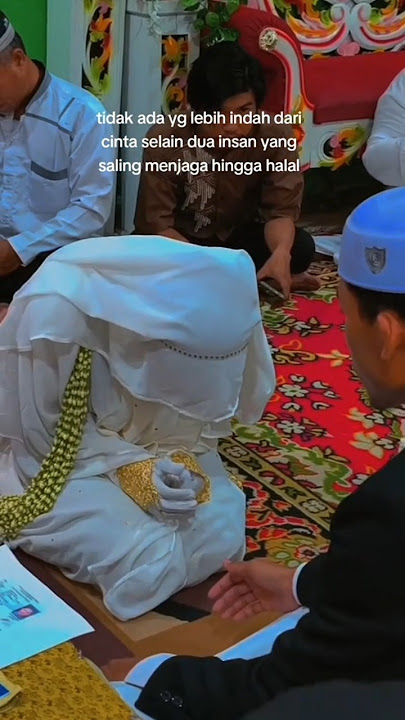 pengantin viral tanpa pacaran‼️‼️#pengantinviral #pengantin #wedding #viraltiktok #salahmusendiri