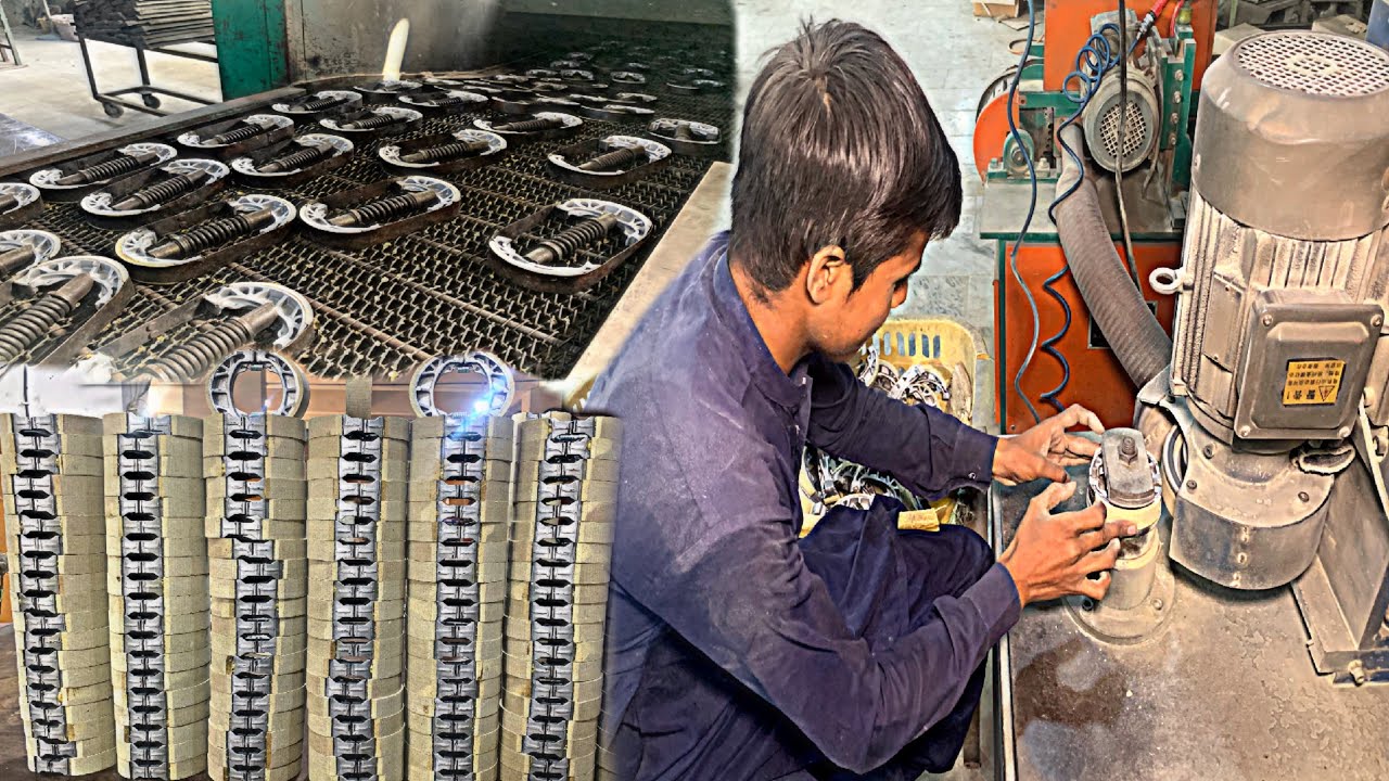 HighPerformance Motorcycle Brake Shoe Making Mesmerizing
