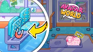MELODY GIFT ON THE BUS?! New secrets and bugs on the bus!😱/ Avatar world/ Pazu💕