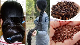 Mix cloves with flaxseeds, the Indian secret to grow hair faster and treat baldness