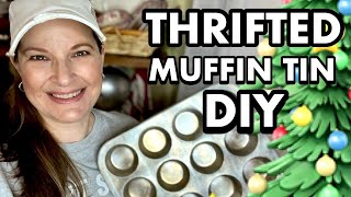 THRIFTING AND GIFTING * DIY THRIFTED MUFFIN TIN GIFTS! THRIFTMAS DAY 14