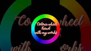 colour wheel trend #subscribe #art #digitalcreator #digitalcreator #drawing #painting #trending