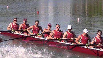 Redwood Shores Rowing 2016 WSU 4 seat catching a crab