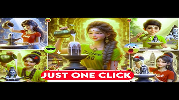 Maha shivratri photo editing 😍 Shivratri photo editing kaise kare