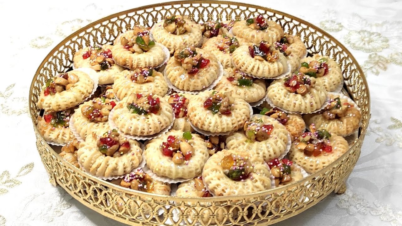 الشكل الثامن من حلويات اللوز حلوة رائعة جدا شكلا ومذاقا  🇲🇦