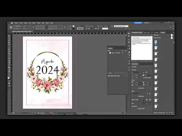 Criando Agendas no InDesign › Clube do Design 🤓