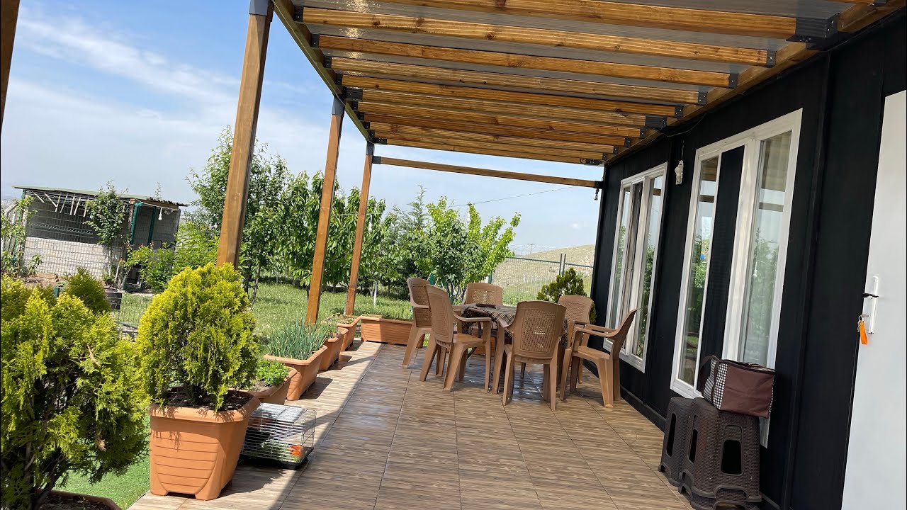 19 Mayıs 2024 Verandam tamamlandı ve  fidelerimi diktim herşey yolunda 🧿