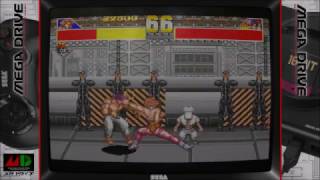 Retroarch - Sega Mega Drive with Overlay, Border & Screen Glare