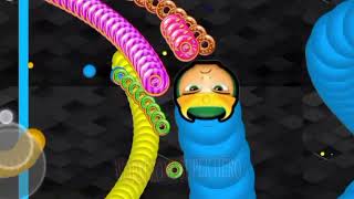 Cacing Terbesar Superhero Marvel Loki || Worms Zone io || Slither Snake Game io #94068 screenshot 4