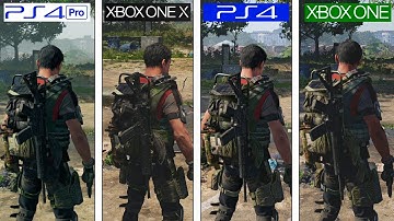 The Division 2 | ONE X vs PS4 Pro vs ONE vs PS4 | 4K Graphics Comparison
