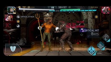 [Free to play: Injustice 2 Mobile] - Solo Raid Advent of Chaos Heroic 4 Bane