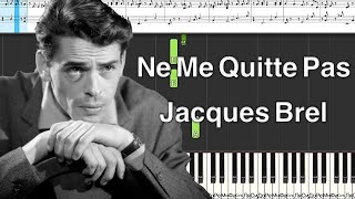 Ne Me Quitte Pas - Jacques Brel / Не покидай меня - Жак Брель