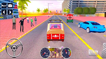Tuk Tuk auto rickshaw driver game - driving games fans - Android iOS Gameplay #17
