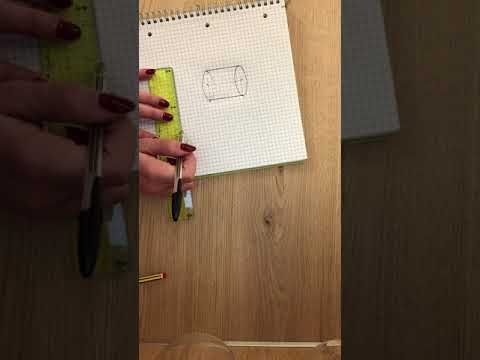 Video: Come Disegnare Un Cilindro