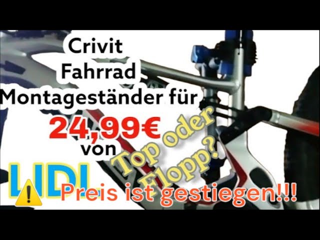 Crivit Fahrrad Montageständer von Lidl für 24,99€❓ - YouTube
