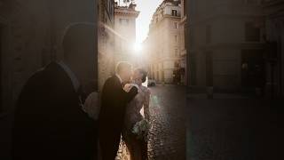 Rome elopement photos in the sun by Blancorazon Wedding