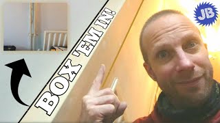 How to box in radiator pipes on the wall - step by step