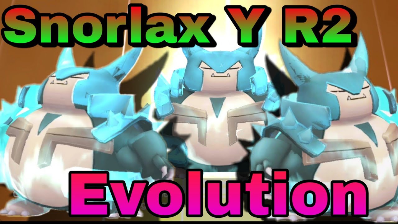 SNORLAX Y R2 EVOLUTION POKETOWN (MONS AWAKEN)